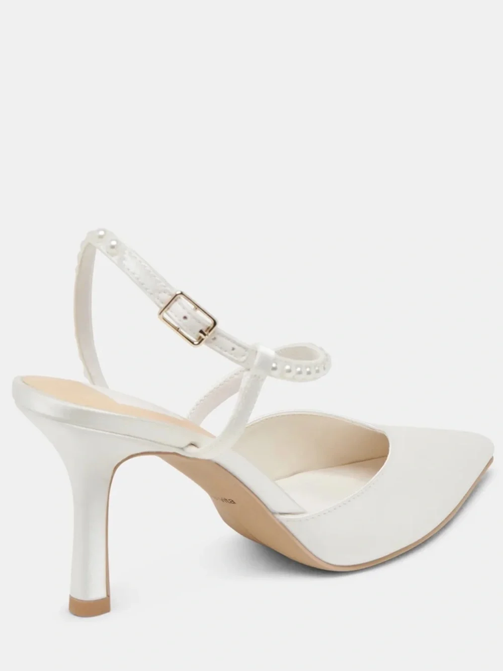 NEW🌸Dolce Vita kamra pearl heels true white satin size 11 $150 w/o box